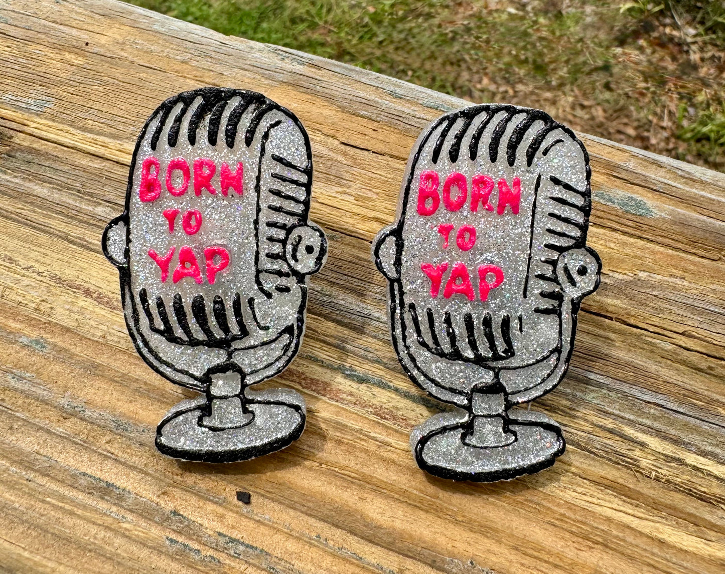 Born to Yap Vent Clips