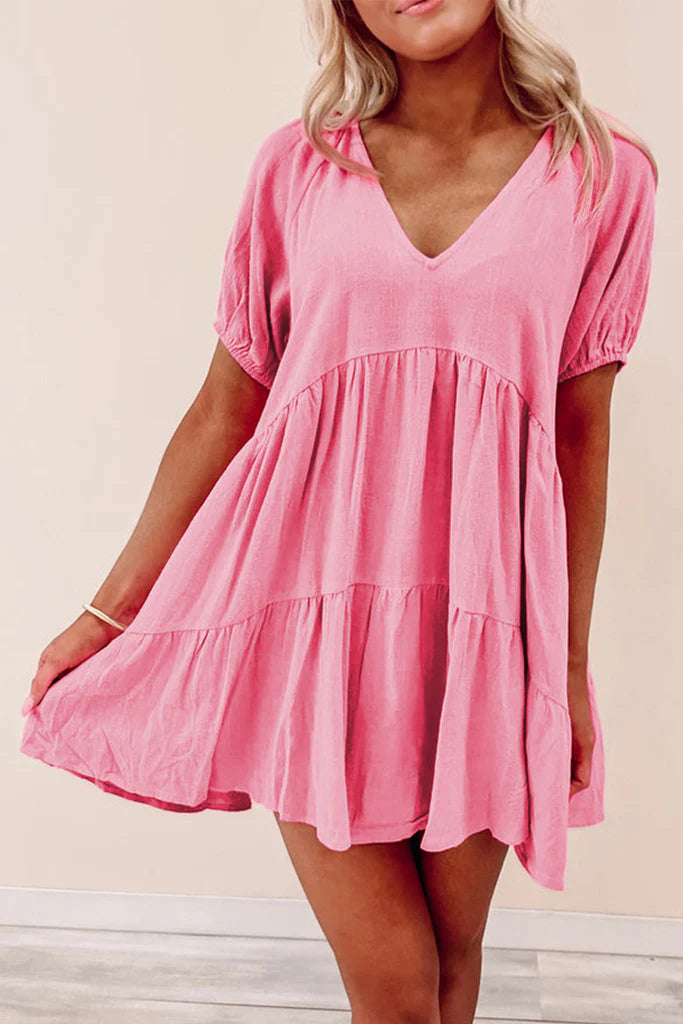 Puff Sleeve Dress