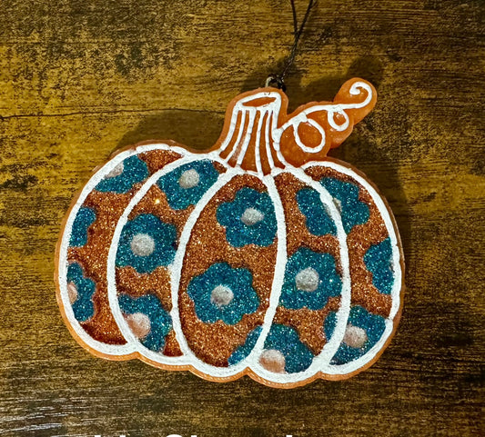 Floral Pumpkin Freshie