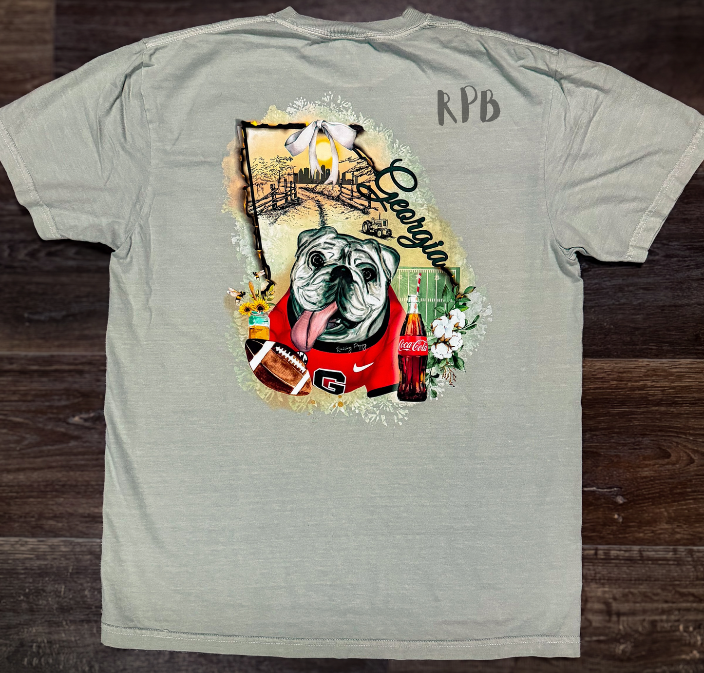 Rustic Georgia State T-shirt Pre-Order