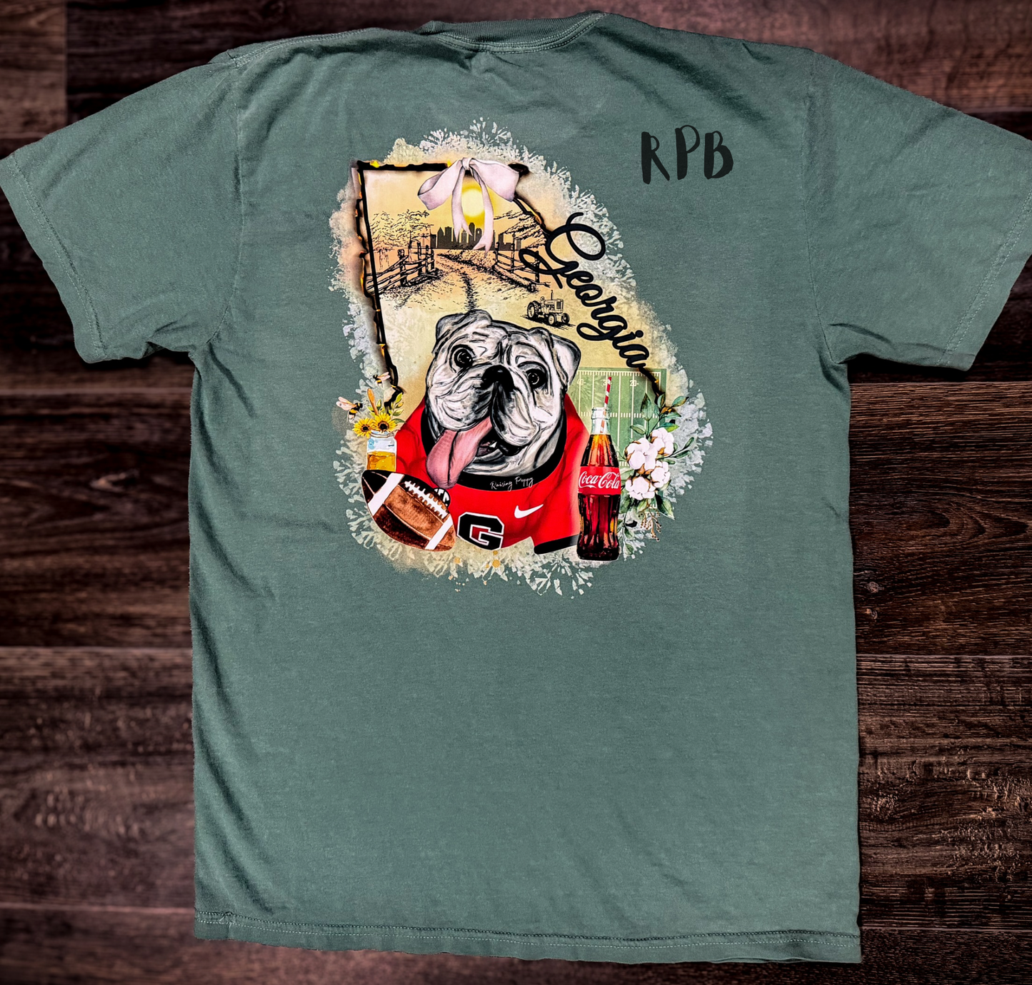 Rustic Georgia State T-shirt Pre-Order