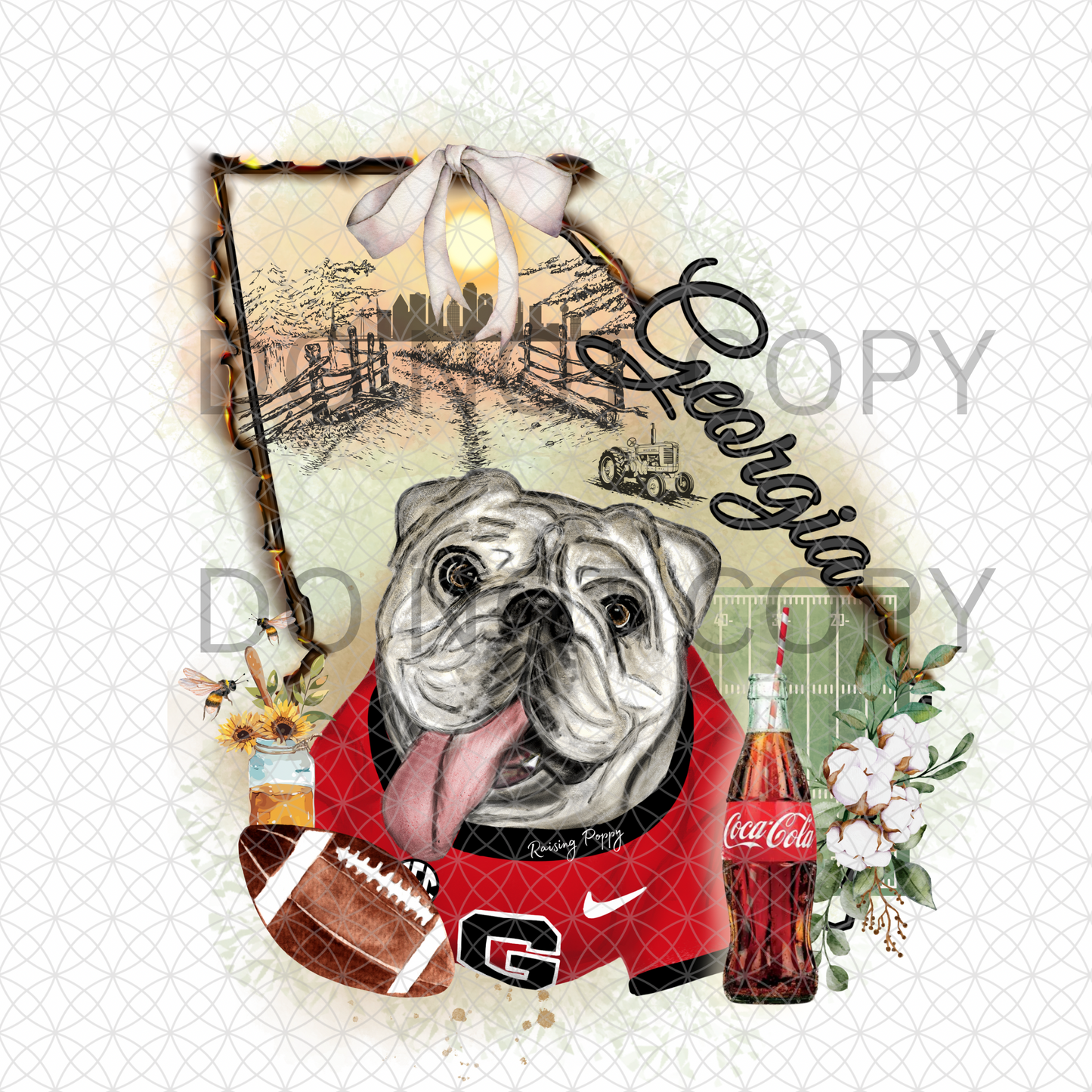 GA Rustic State Coke Digital Design