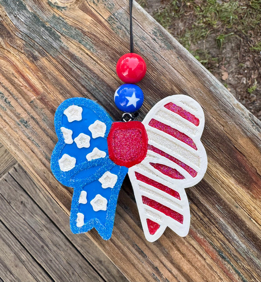 Patriotic Bow Freshie