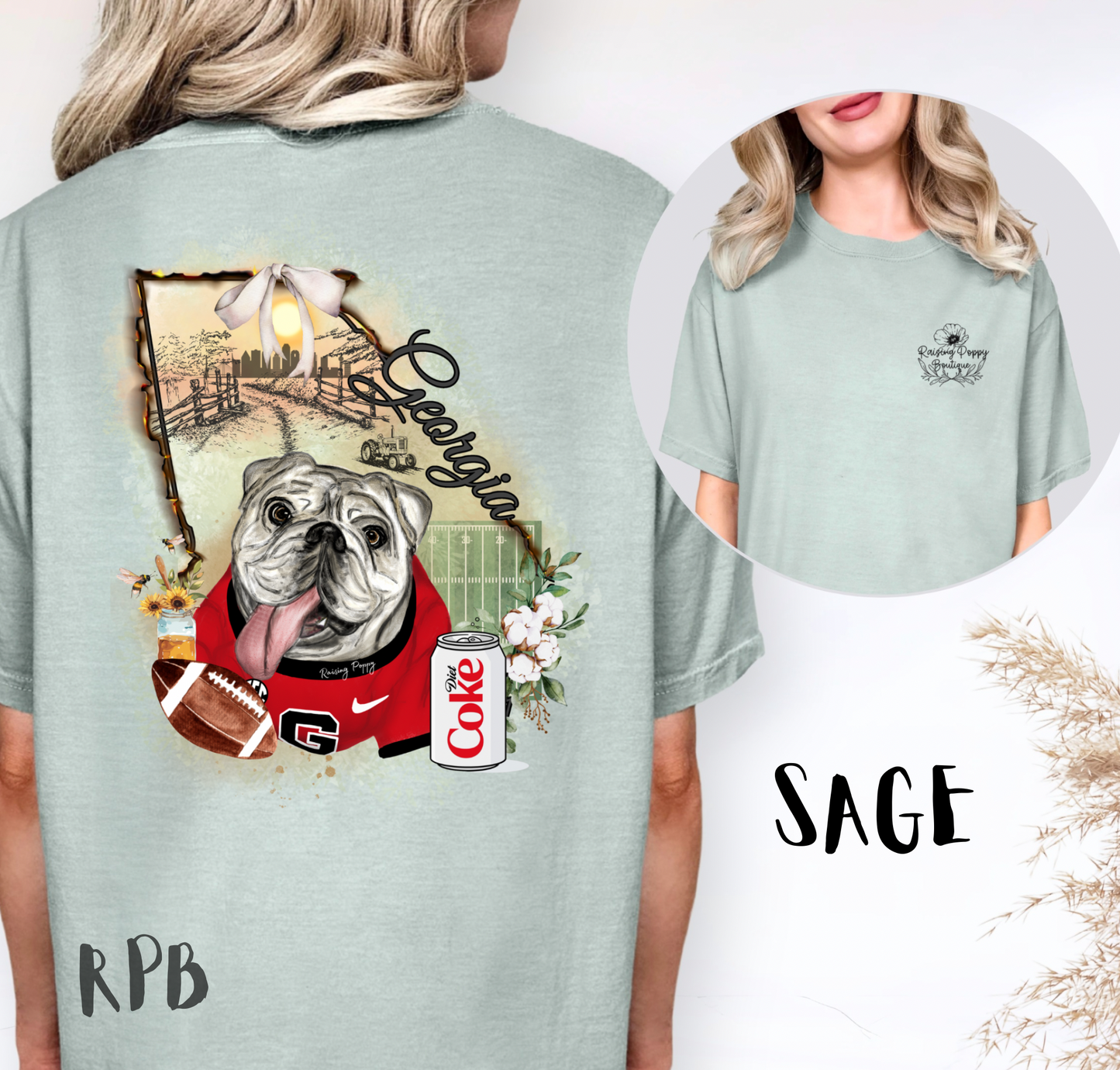 Rustic Georgia State T-shirt Pre-Order