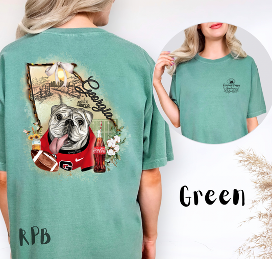 Rustic Georgia State T-shirt Pre-Order